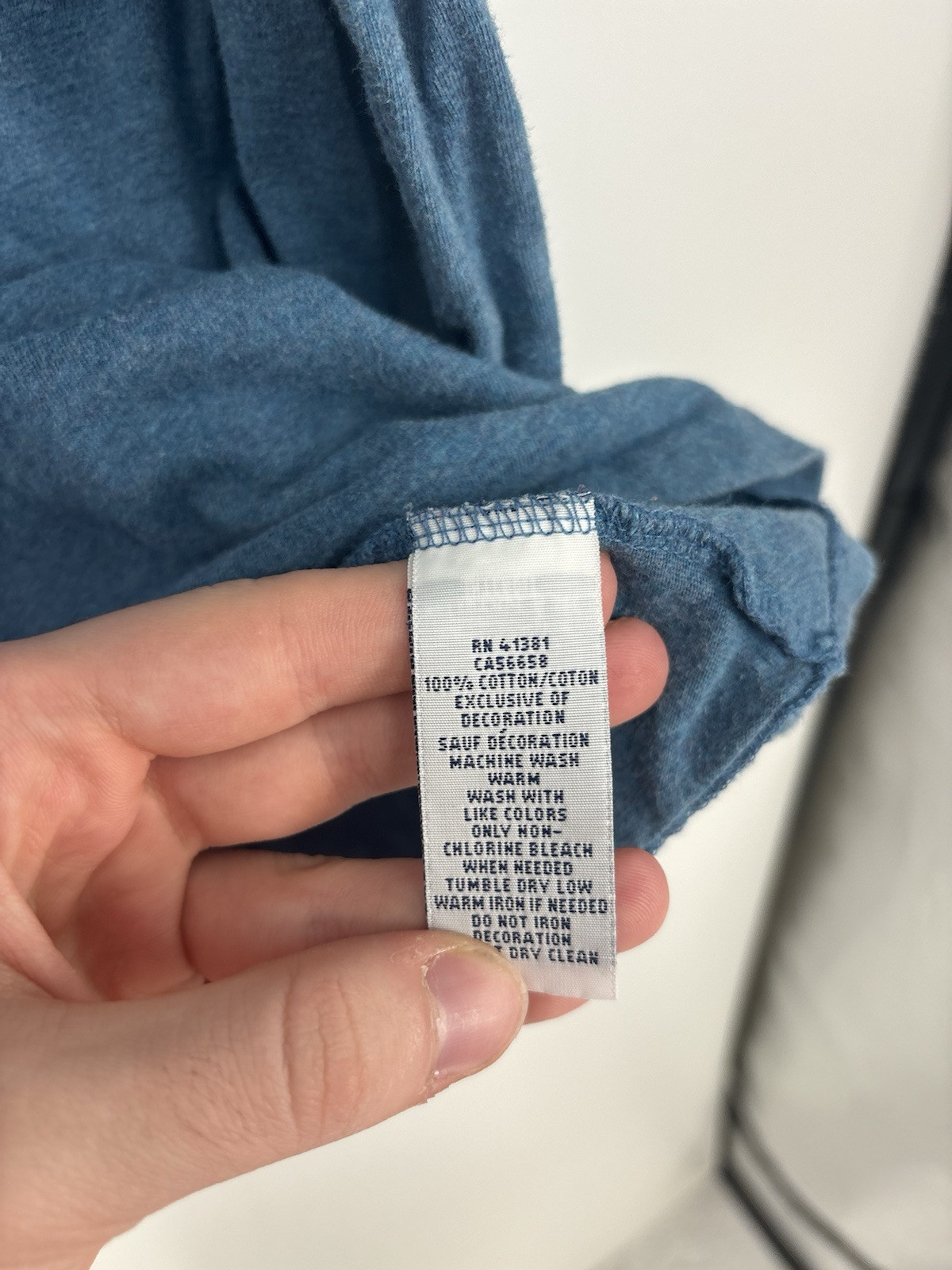 Polo Ralph Lauren Basic Solid Blue Pony Logo Long… - image 4