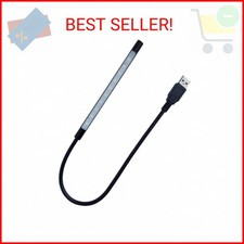 Eleidgs DZYDZR Keyboard Light Laptop Lamp USB LED 5V 1W 10 LED Long Gooseneck To
