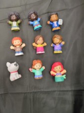 Fisher Price Little People Figures Lot Set of 9 - A