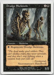 Drudge Skeletons 130 Common 7th Edition Magic: The Gathering