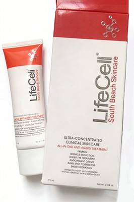 New Live-Cell South Beach Skincare All In One Anti-Aging Treatment - 2.54 oz