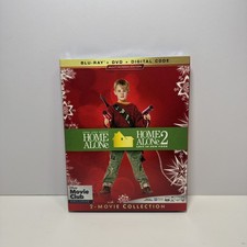 Home Alone  Home Alone 2 - Blu Ray/DVD/Digital Disney Movie Club Exclusive NEW