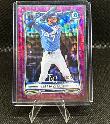 Topps 2026 Bowman Chrome Bobby Witt Jr. Kansas City Royals Parallel #5 /299