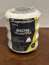 New Rollerblade- Hydrogen Spectra 76mm/85A White Inline Skate Wheels 4 Pack