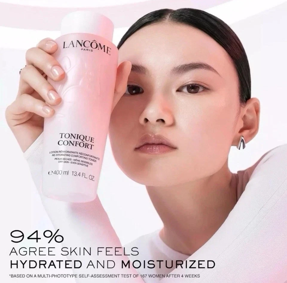 New Edition Lancome Tonique Confort Toner With Hyaluronic Acid, 13.5 oz/400ml - Image 4 of 4