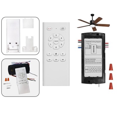 DC Output Ceiling Fan Receiver With 6 Speed Remote Control Functionality New ]