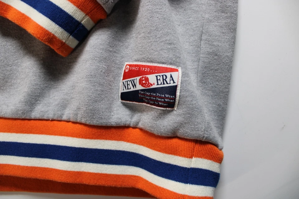 Sudadera New York Mets New Era 2XL Gris Retro Pullover Abanico Bordado Foto 4 de 4