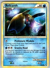 POKÉMON TCG RELICANTH 69/95 COMMON CALL OF LEGENDS LIGHTLY PLAYED