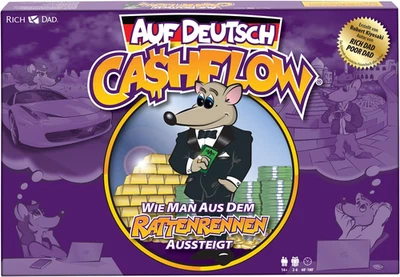 Rich Dad CASHFLOW Spiel Finanzspiel Familien Geschäftsaufbau Finanzkompetenz