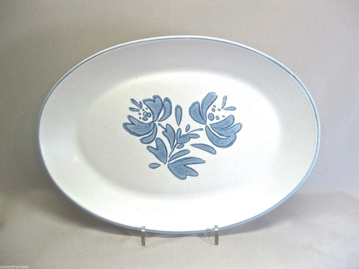 PFALTZGRAFF YORKTOWNE 14 INCH OVAL STONEWARE DEEP DISH SERVING PLATTER