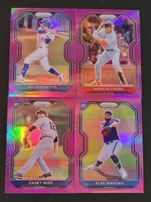2021 Panini Prizm - Tier II Leody Taveras #127 Purple Prizm (RC