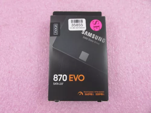 NEW Samsung 870 EVO Series MZ-77E250 250GB Internal 2.5" SATA SSD (MZ7L3250HCJQ)