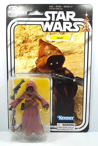 Star Wars Black Series 40th Anniversary Jawa New on Sealed Blister Card