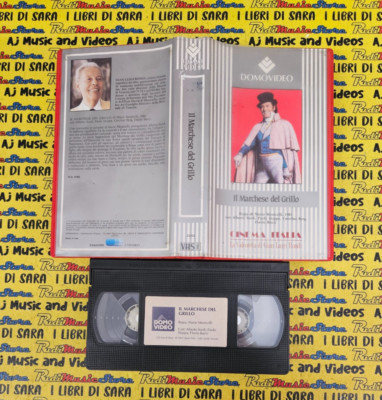 VHS Film IL MARCHESE DEL GRILLO Monicelli alberto sordi 1981 DOMOVIDEO (F309)