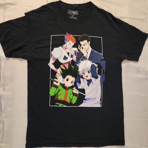 Hunter X Hunter Anime Shirt Men M HxH Graphic T Shirt Skater Goth Grunge Y2K