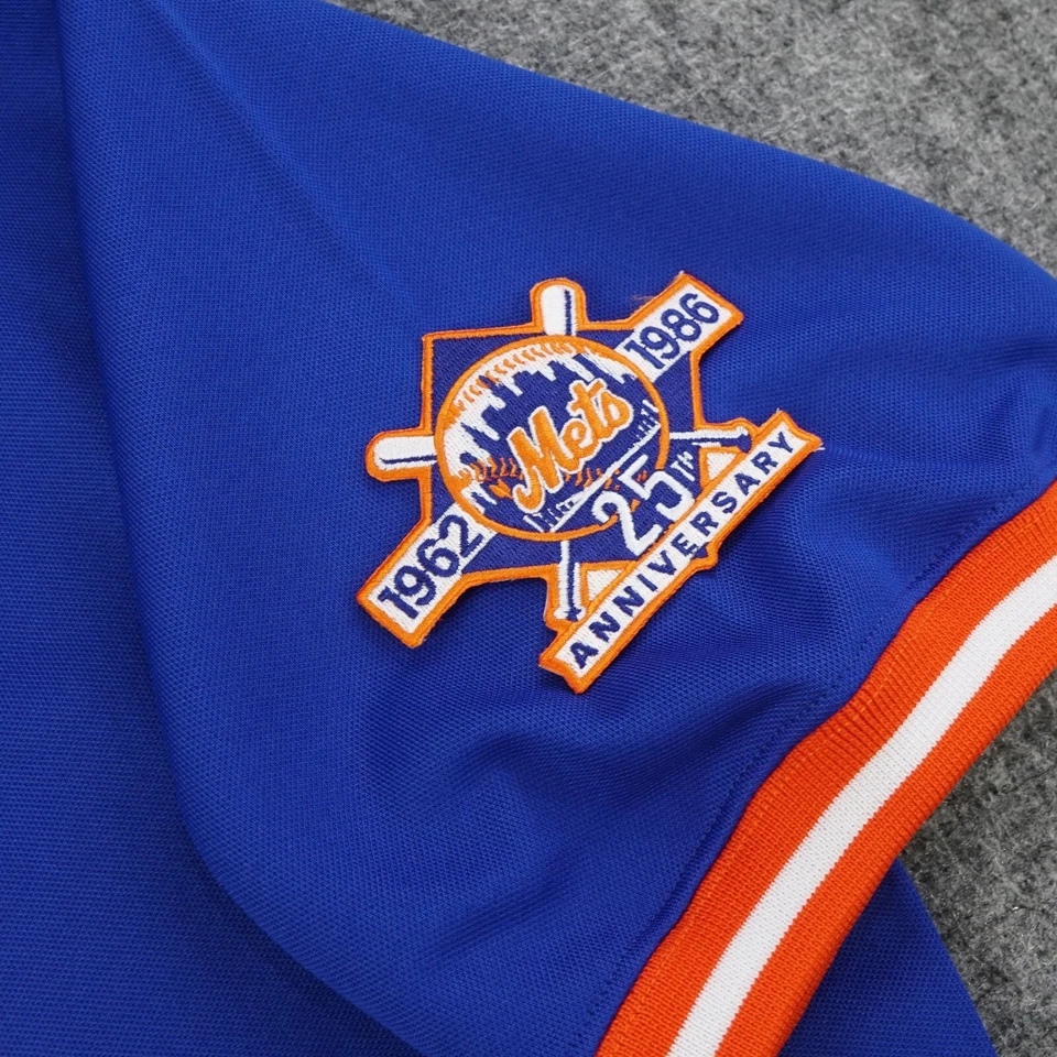 Camiseta deportiva para hombre Tom Seaver 1986 New York Mets azul alterna 25th Cooperstown Foto 4 de 4