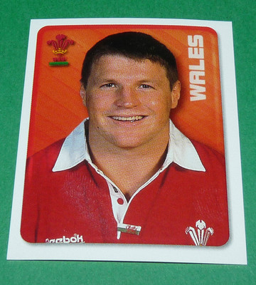 #166 GIBBS WALES MERLIN IRB RUGBY WORLD CUP 1999 PANINI