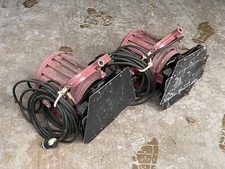 2 Mole Richardson 1000 watt Fresnel with Doors And Bulb