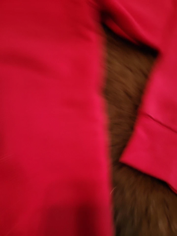 Chaqueta con capucha roja Angels manga larga XL por Big ropa exterior de algodón Foto 4 de 4