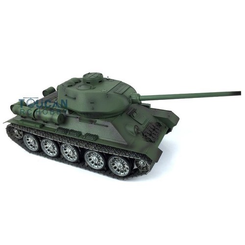 Henglong 1/16 7.0 T34/85 RC Tank 3909 FPV 360° Turret Metal Track Barrel Recoil - Picture 6 of 9