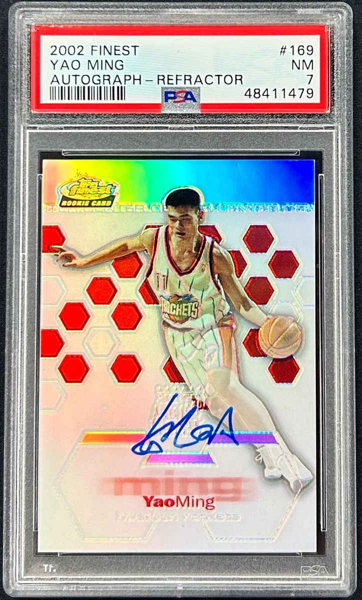 Topps 姚明篮球亲笔签名体育交易卡和配件| eBay