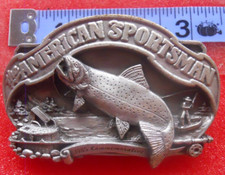 The American Sportsman 1985 Commemorative Belt Buckle