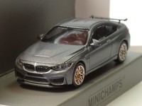 Minichamps Bmw M4 Gts 2016 Matt Grau, Orange Wheels - 870 027100 - 1:87