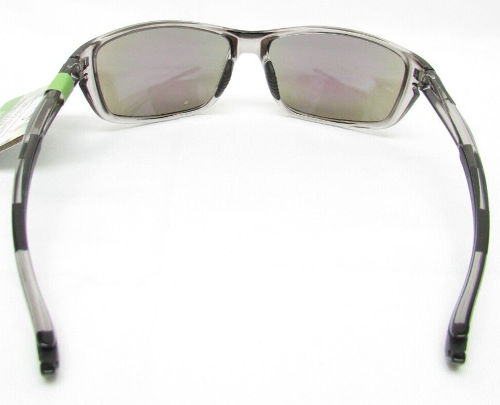 Panama Jack Clear Smokey Gray Blue Mirrored Wrap Sunglasses 100%UV 