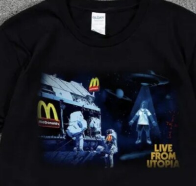 *BRAND NEW* Travis Scott 'Cactus Jack' T- Shirt 'LIVE from Utopia' (S-4XL)
