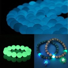 8/10/12 Mm Luminous Natural Stone Round Beads Spacer Jewelry Making Findings Diy