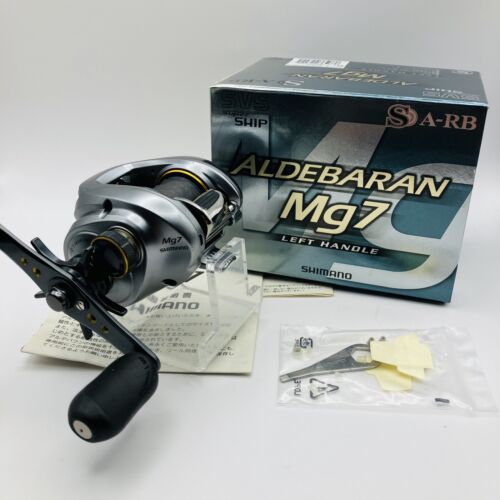 "Exc+++++" Shimano 09 ALDEBARAN Mg7 Left Handed Bait Casting Reel w/Box s0110
