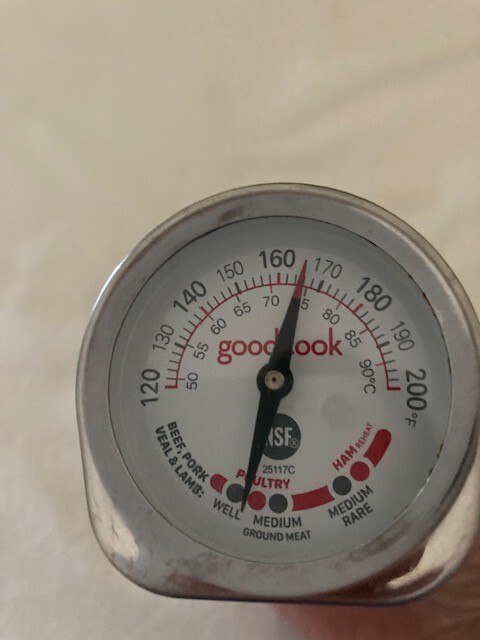 meat thermometer for oven or grill-image