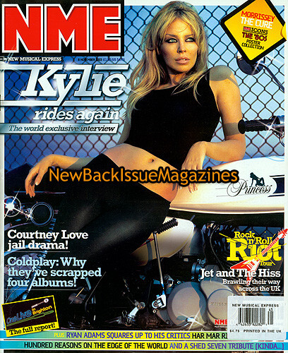 UK New Musical Express 11/03,Kylie Minogue,November 2003,*BRAND