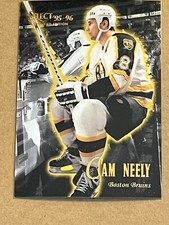 1995-96 SELECT CERTIFIED - CAM NEELY BRUINS #57- PROTECTIVE FILM