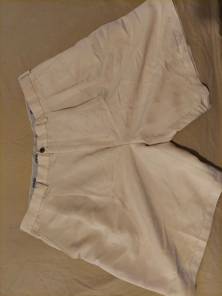 Pantalones cortos de golf ping para hombre 42 caqui atléticos 40 Foto 3 de 4