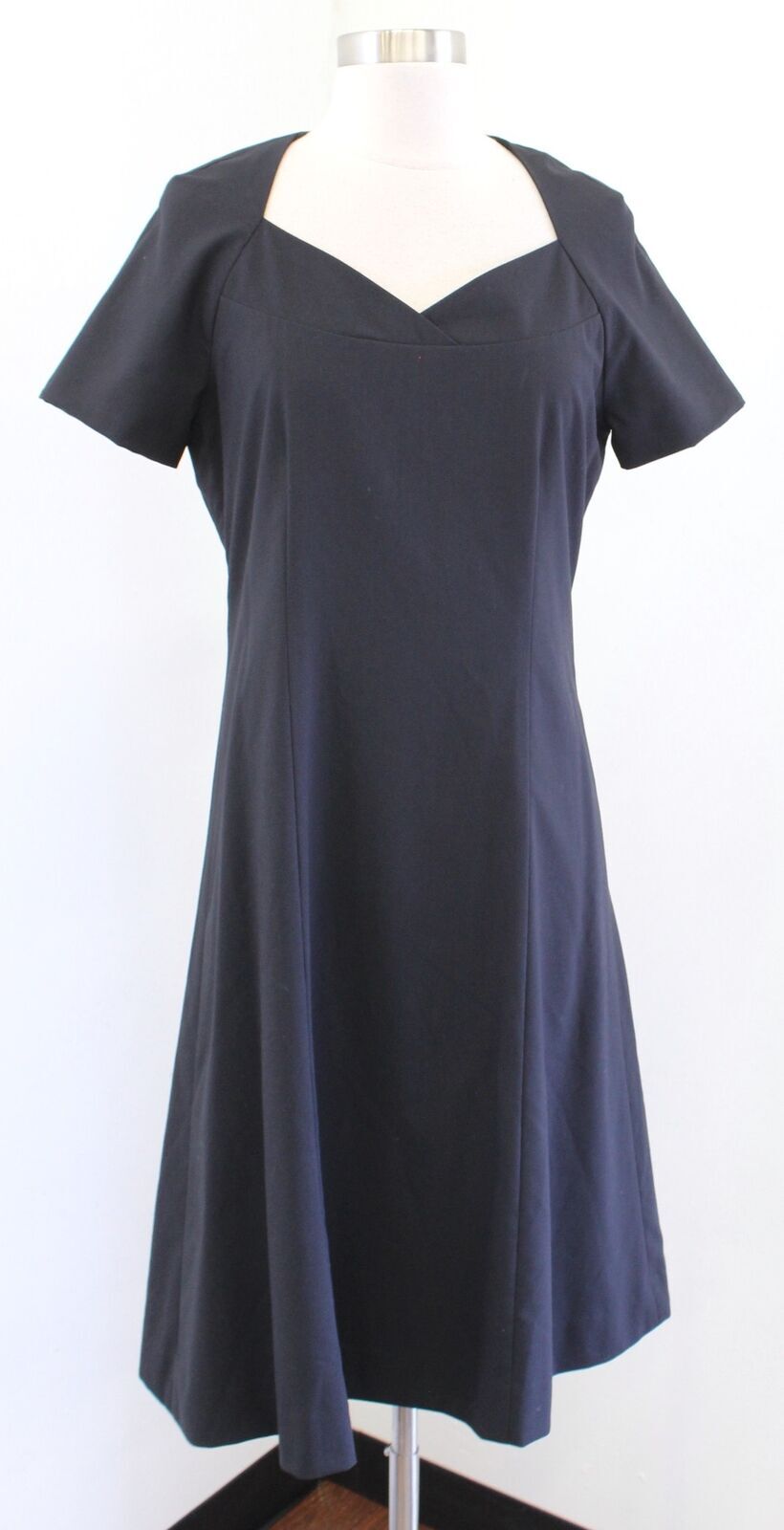 Pendleton Womens Solid Black Sweetheart Neckline … - image 1