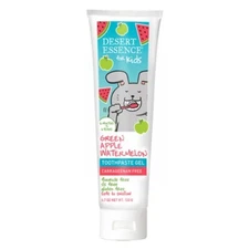 Green Apple Watermelon Toothpaste Gel  4.7 Oz By Desert Essence