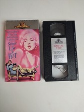 Some Like it Hot 1959 VHS Tape Marilyn Monroe, Tony Curtis, Jack Lemmon