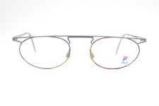Vintage Fila 6559 D 51 20 140 Blue Green Red Oval Glasses Frame NOS