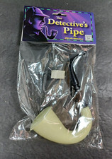 Detective Pipe - Sherlock Holmes Detective Tobacco Toy Fake Pipe Costume