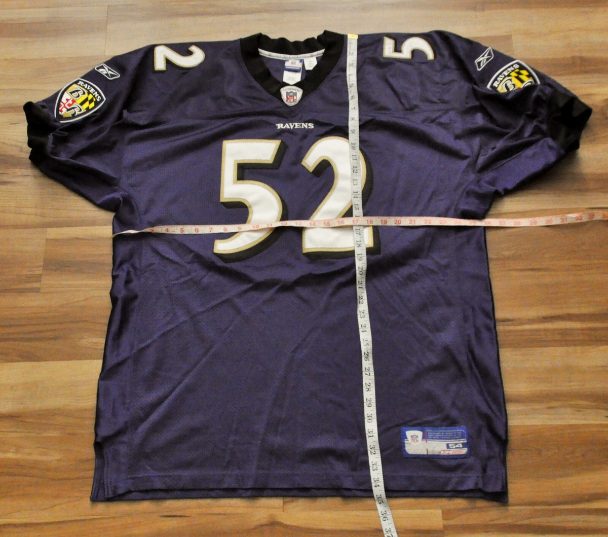 Reebok NFL BALTIMORE RAVENS Reedゲームシャツ Baltimore Ravens Ed Reed #20 Football-NFL Reebok Jersey