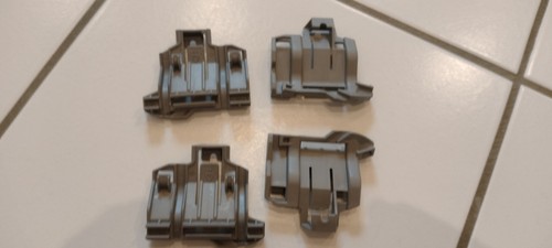 Bosch 00611473 Unterkorbablagen Lager Set für Geschirrkorb Geschirrspüler 4 Stk