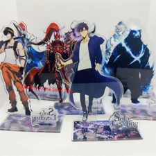 Anime Solo Leveling Acrylic Stand Sung Jin Woo Sung Jin Figures Desk Model Toy