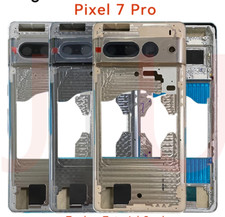 OEM For Google Pixel 7 Pro GP4BC, GE2AE Front Housing LCD Frame Bezel Plate New