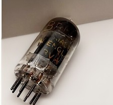 RARE HOLY GRAIL NOS Brimar Angle D Getter Long Black Box Plate 1950 ECC82 12AU7