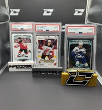 Hughes Brothers O-Pee-Chee Rookie Lot PSA 10 Luke, Quinn and Jack Hughes Rookie