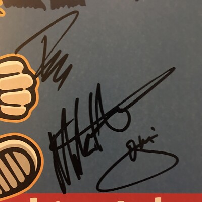 MxPx ‎Pokinatcha Vinyl Signed Album Record Autographed Auto Punk