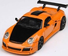 Paragon 1/64 RUF CTR3 Clubsport Orange (High Quality) MODEL CAR