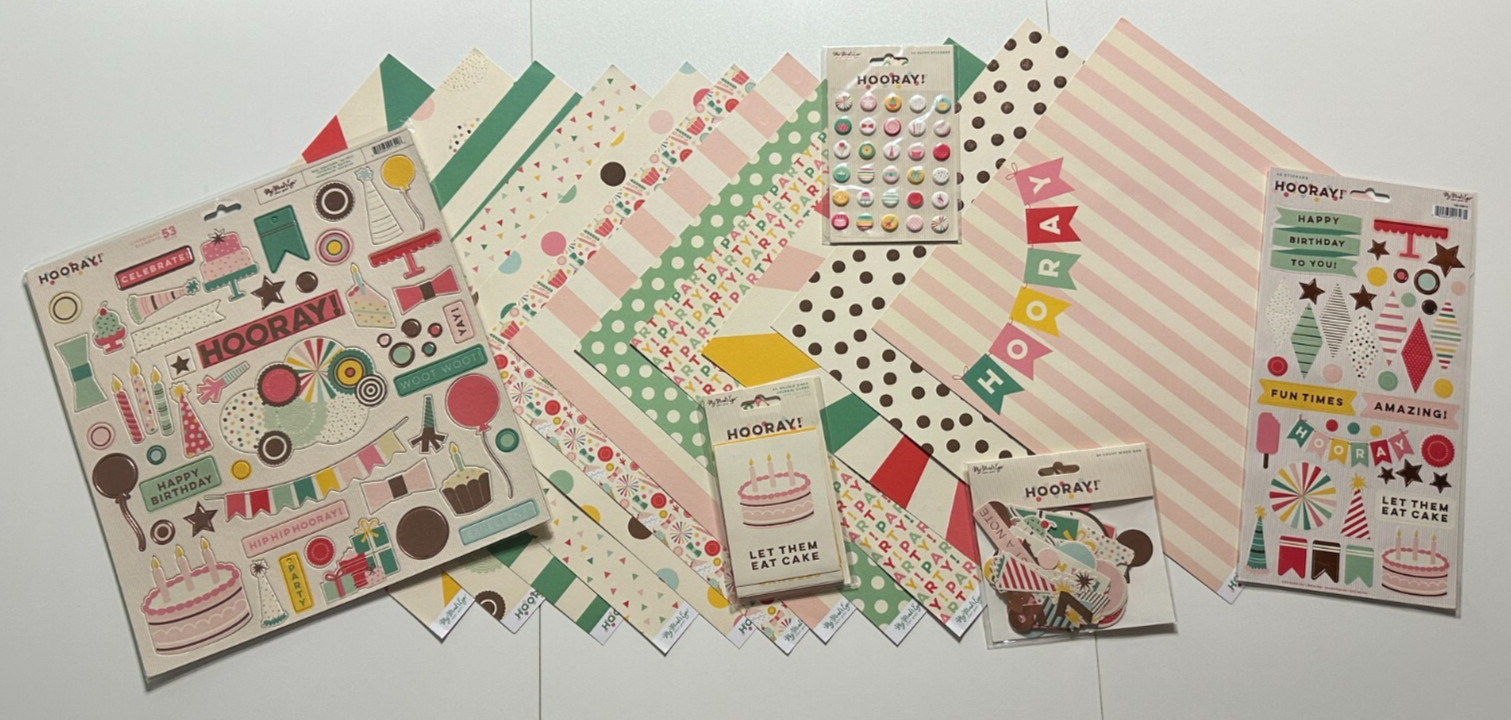 My Mind's Eye 12x12 Scrapbooking Kit-Hooray! or My Story