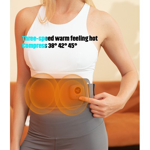 Elektrischer Bauchtoner Bauchgurt USB Vibration Körper Taille Bauch Abnehmen - Bild 14 von 24